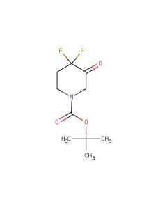 Astatech TERT-BUTYL 4,4-DIFLUORO-3-OXOPIPERIDINE-1-CARBOXYLATE, 95.00% Purity, 0.25G